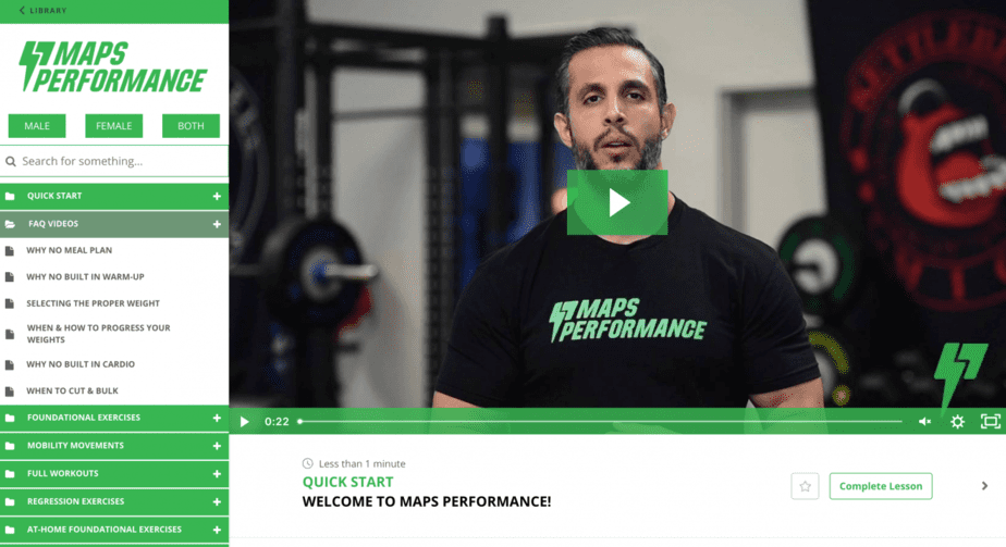 My Results With MAPS Performance, an In Depth Review